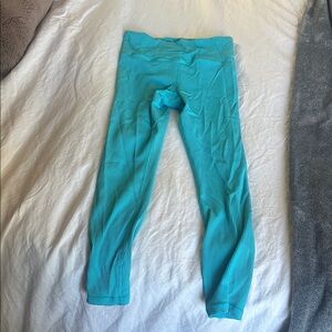 Elation Ultra High Rise Tight - Ribbed Bora Bora Color